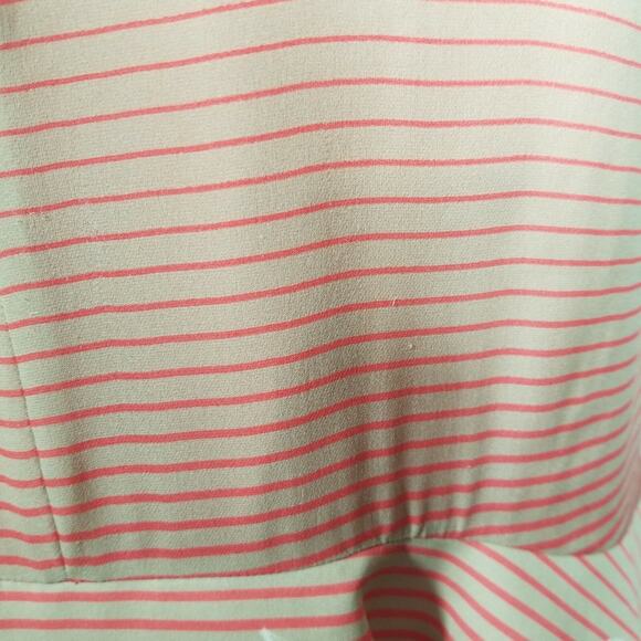 Giorgio Armani Size 4 Birds of Paradise Flounce-Hem Dress Red Multi NWT $4175 - Picture 10 of 10